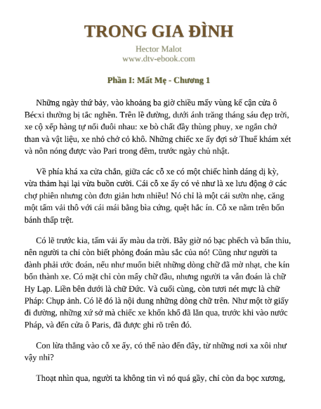 Tải FREE sách Trong Gia Đình PDF có tiếng Việt