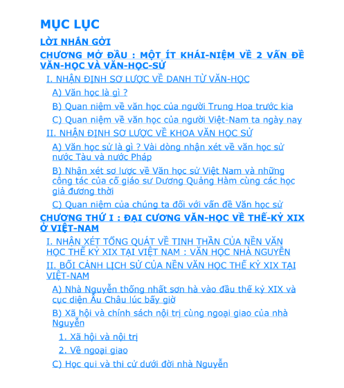 Tải FREE sách Văn Học Việt Nam Thế Kỷ XIX Tiền Bán Thế Kỷ XX 1800 - 1945 PDF