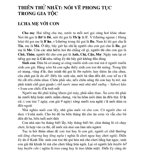 Tải FREE sách Việt Nam Phong Tục - Phan Kế Bính PDF