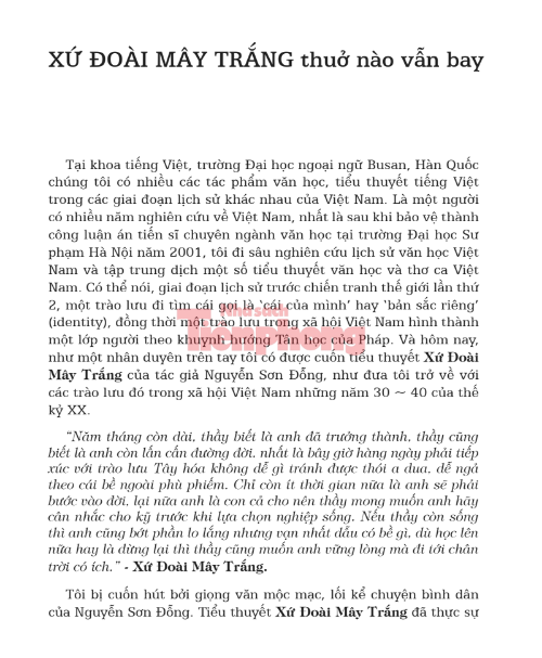 Tải FREE sách Xứ Đoài Mấy Trắng PDF