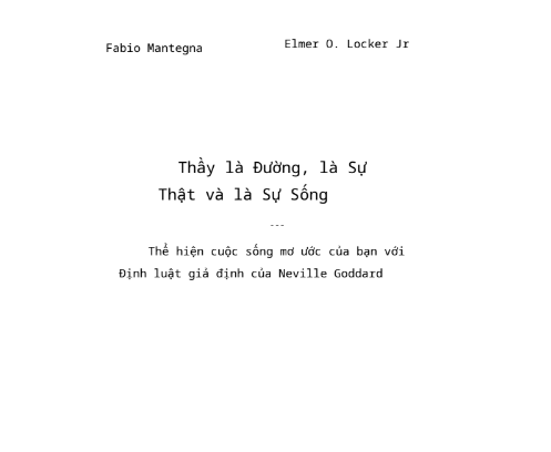 Tải FREE sách You Are The Way - The Truth And The Life PDF có tiếng Việt 7 Tải FREE sách You Are The Way - The Truth And The Life PDF có tiếng Việt