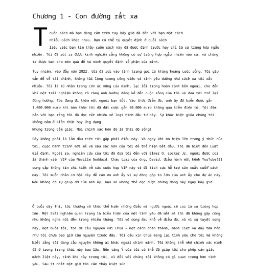 Tải FREE sách You Are The Way - The Truth And The Life PDF có tiếng Việt 6 Tải FREE sách You Are The Way - The Truth And The Life PDF có tiếng Việt